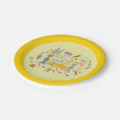 Assiettes En Carton BUGS BUNNY BUILDERS™| Eh, What's Up Builders? (Angle)