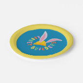 Assiettes En Carton BUGS BUNNY BUILDERS™| Hard Hat Circle Logo (Angle)