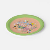 Assiettes En Carton BUGS BUNNY BUILDERS™| "Let's Build This" Sketch (Angle)