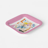 Assiettes En Carton BUGS BUNNY BUILDERS™| Lola Bunny Work Tools (Angulaire)