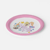 Assiettes En Carton BUGS BUNNY BUILDERS™| Lola Sketch Art (Angle)