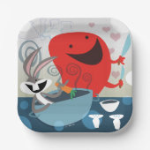 Assiettes En Carton BUGS BUNNY™ & Gossamer Préparation de repas Whimsi (Recto)