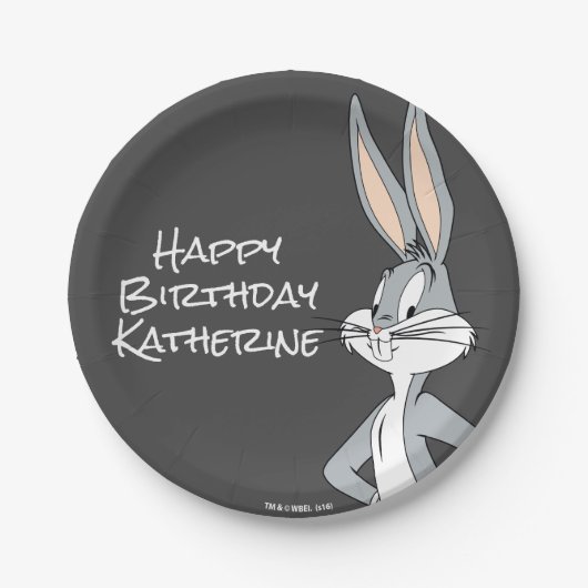 Assiettes En Carton BUGS BUNNY™ | Mains sur les hanches (Devant)