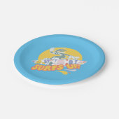 Assiettes En Carton BUGS BUNNY™ - Surfs Up! (Angle)