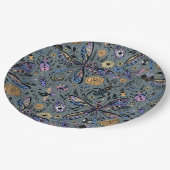 Assiettes En Carton Bugs de Doodle sur le gris de latte (Angle)