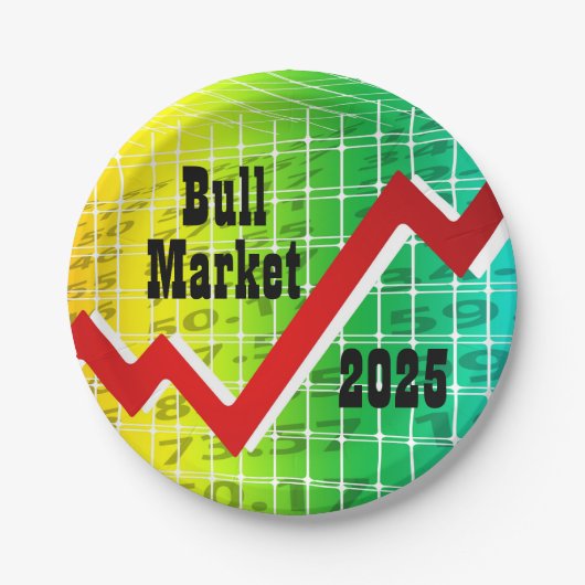Assiettes En Carton Bull Market 2025 (Devant)