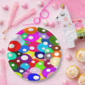 ASSIETTES EN CARTON BULLES (Fête)