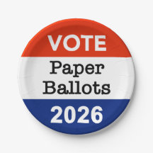 Bulletins de vote papier Élection à mi-mandat 2026