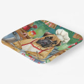 Assiettes En Carton Bullmastiff Fête Baking : Noël festif (Angulaire)