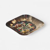 Assiettes En Carton Bullseye Burrow : Meerkat Dart League, (Angulaire)