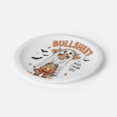 Assiettes En Carton Bullsheet Highland Cow Funny Ghost (Angle)