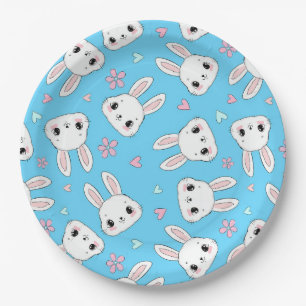 Assiettes En Carton Bunnies