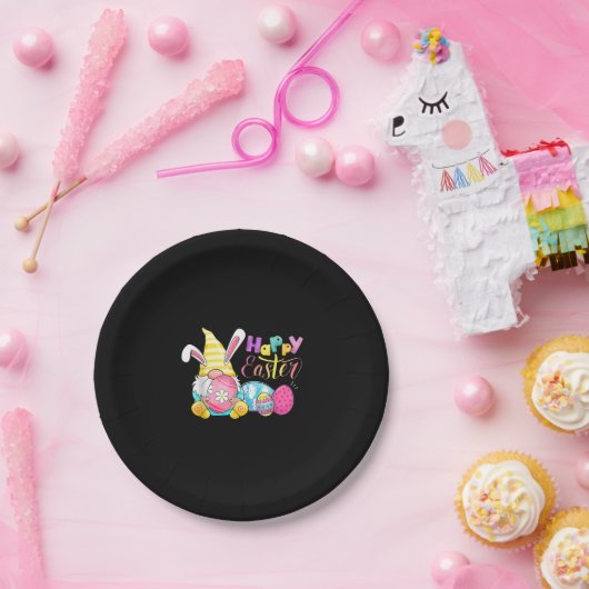 Assiettes En Carton Bunny Gnome Rabbit (Fête)