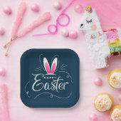 Assiettes En Carton Bunny Hops & Easter Joy (Fête)
