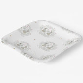 Assiettes En Carton Bunny II de Pâques (Angulaire)