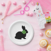 Assiettes En Carton Bunny shamrock (Fête)