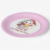 Assiettes En Carton Bunny with Star Cookie (Angle)