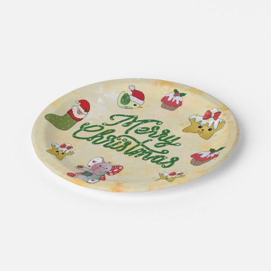 Assiettes En Carton Bunter Teller (Angle)