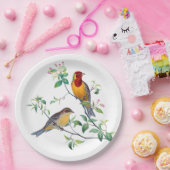 Assiettes En Carton Bunting Birds on Branches (Fête)