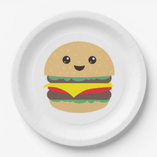 Assiettes En Carton Burger