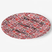 Assiettes En Carton Bus Londres amusants - Coronation (Angle)