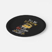 Assiettes En Carton Bus Scolaire Il Est Grand Et Jaune (Angle)