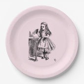 Assiettes En Carton Buvez-moi (Alice's Adventures in Wonderland) (Devant)