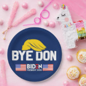 Assiettes En Carton Bye Don BIDEN 2020 Président HARRIS (Fête)