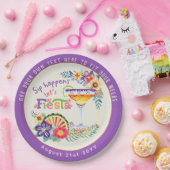 Assiettes En Carton Ça arrive ! Fêtons ça sur mesure (Fête)