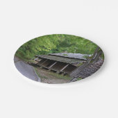 Assiettes En Carton Cabine de crique de Cades (Angle)