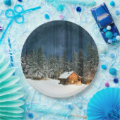 Assiettes En Carton Cabine de journal (Fête)