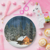 Assiettes En Carton Cabine de journal (Fête)