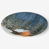 Assiettes En Carton Cabine de journal (Angle)