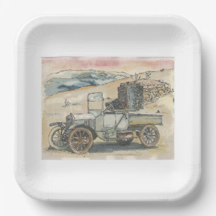 Assiettes En Carton Cabine Harmony