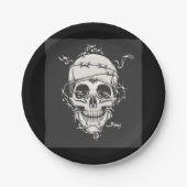 Assiettes En Carton Câble Barbelé (Devant)