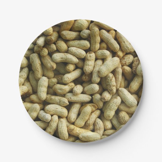 Assiettes En Carton cacahuètes (Devant)
