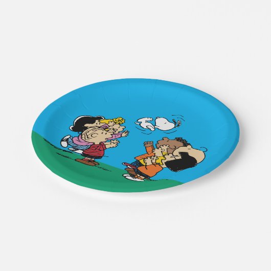 Assiettes En Carton cacahuètes | Amusement d'amis (Angle)