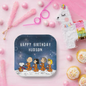 Assiettes En Carton cacahuètes | Anniversaire de l'espace (Fête)