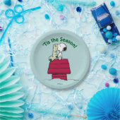 Assiettes En Carton cacahuètes | 'C'est la saison! (Fête)