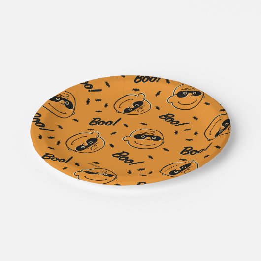 Assiettes En Carton cacahuètes | Charlie Brown Boo ! Motif (Angle)