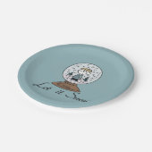 Assiettes En Carton cacahuètes | Charlie Brown Snow Globe (Angle)