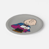 Assiettes En Carton cacahuètes | Count Charlie Brown (Angle)