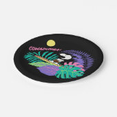 Assiettes En Carton cacahuètes | Cowabunga Snoopy (Angle)