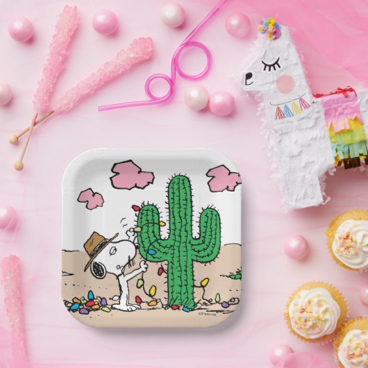 Assiettes En Carton cacahuètes | Décorations Spike pour Noël (Fête)