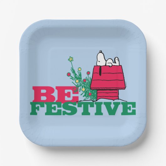Assiettes En Carton cacahuètes | Être festif (Recto)