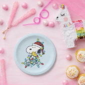 Assiettes En Carton cacahuètes | L'amour et les lumières de Noël (Fête)