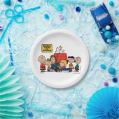 Assiettes En Carton cacahuètes | Le bonheur est d'être l'un des gangs (Fête)