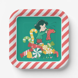 Assiettes En Carton cacahuètes   Lucy et plus le Merrier