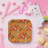 Assiettes En Carton cacahuètes | MOTIF BON THANKSGIVING (Fête)