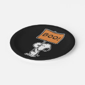 Assiettes En Carton cacahuètes | Snoopy Boo ! (Angle)